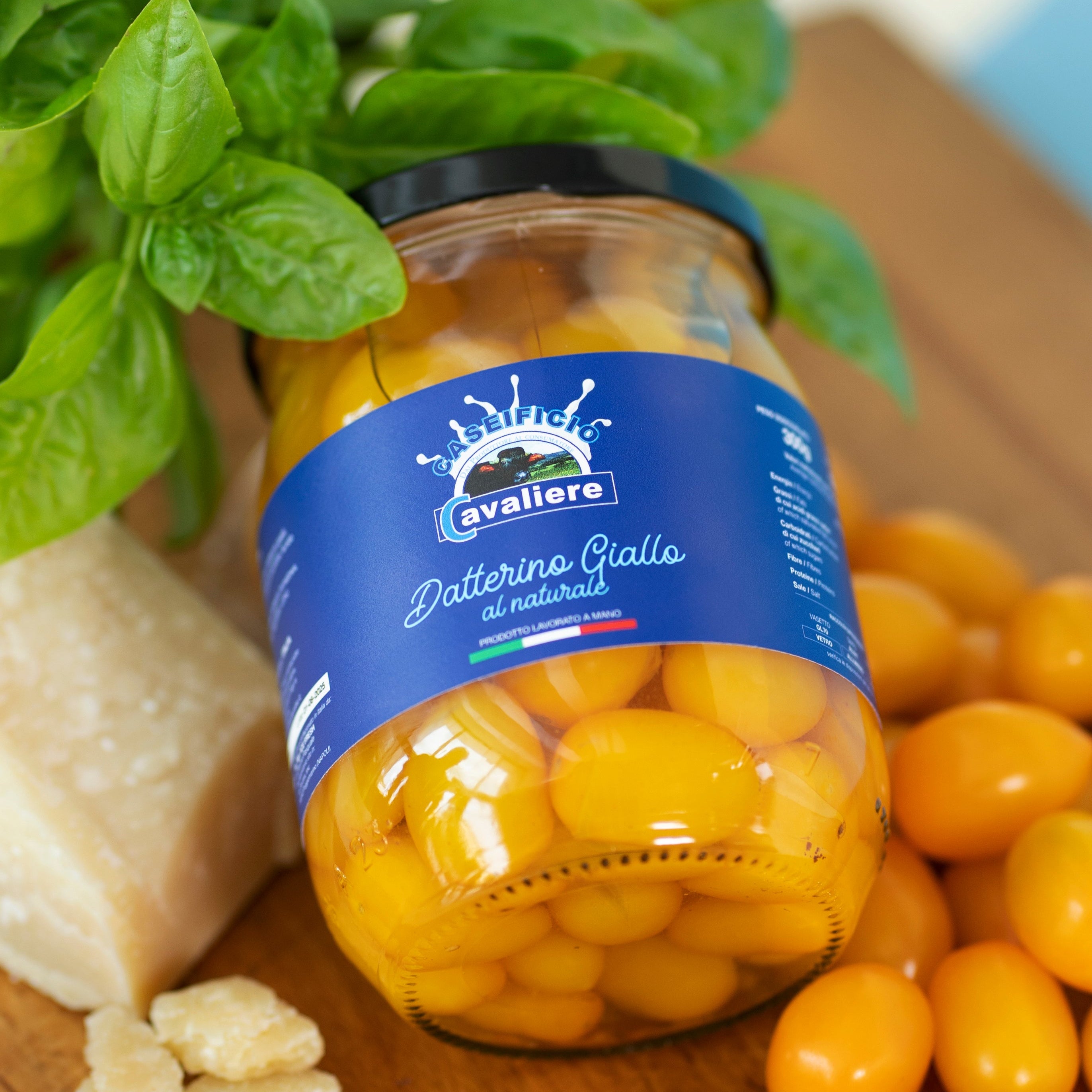 Datterino GIALLO al naturale 580ml CAVALIERE